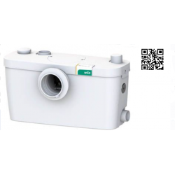 Pompa z rozdrabniaczem do WC + umywalka, wanna WILO HiSewlif 3-15