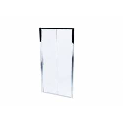 Drzwi prysznicowe MOSA 150x190 przesuwne szkło przejrzyste MASSI