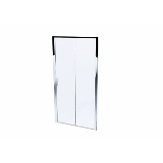 Drzwi prysznicowe MOSA 120x190 przesuwne szkło przejrzyste MASSI
