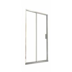 Drzwi prysznicowe ACTIS 100x195 przesuwne szkło przejrzyste Besco