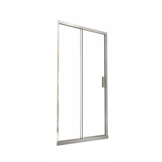 ACTIS Drzwi prysznicowe 120x195 przesuwne szkło przejrzyste Besco