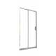 ACTIS Drzwi prysznicowe 120x195 przesuwne szkło przejrzyste Besco