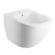 OTTAWA bidet wiszący 49 x 37 cm z ukrytym mocowaniem biały połysk