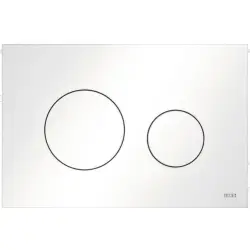 TECEloop Przycisk spłukujący do WC tworzywo biały 220 x 150 x 5 mm TECE