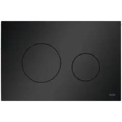TECEloop Przycisk spłukujący do WC tworzywo czarny mat 220 x 150 x 5 mm TECE