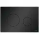 TECEloop Przycisk spłukujący do WC tworzywo czarny mat 220 x 150 x 5 mm TECE